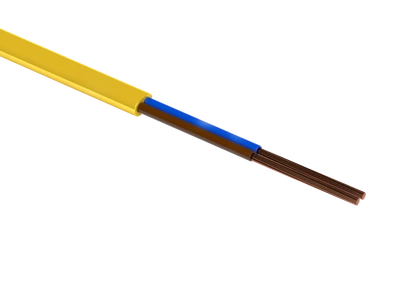 H03VVH2-F 2x0,50 ZŁOTY  H03VVH2-F 2x0,50 ZŁT