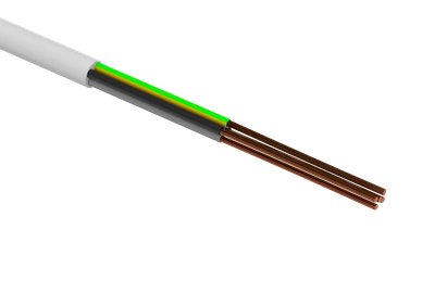 H05VV-F 5G 1,00 BIAŁY  H05VV-F 5G 1,00 BIA