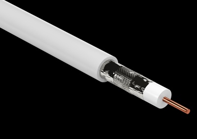 P. koncentryczny TRISHIELD kl.A+ ekran AL./PET+oplot 77%+ekran AL./PET Eca (UHD-4K) CESAT YWDXpek 75 1,0/4,8