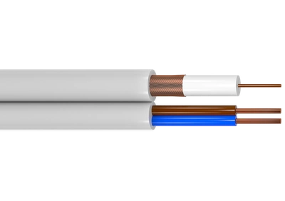 YWD 75 0,59/3,7+OMY 2x0,5 BIAŁY  YWD 75 0,59/3,7+OMY 2x0,5