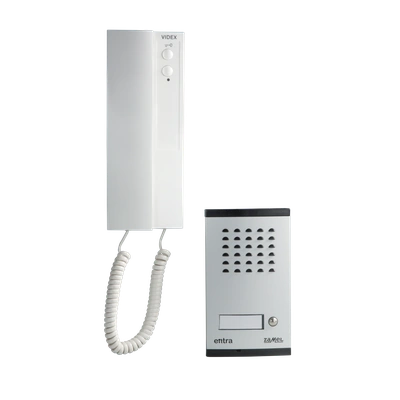 ZESTAW DOMOFONOWY 1 RODZINNY P/T DWUŻYŁOWY  TYP: ESK-1/A