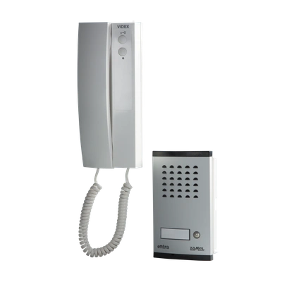 ZESTAW DOMOFONOWY 1 RODZINNY P/T DWUŻYŁOWY  TYP: ESK-1/A