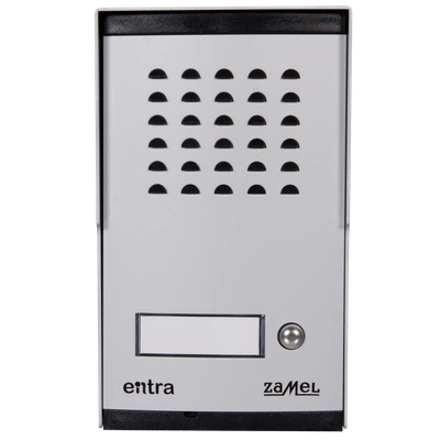 ZESTAW DOMOFONOWY 1 RODZINNY P/T DWUŻYŁOWY  TYP: ESK-1/A