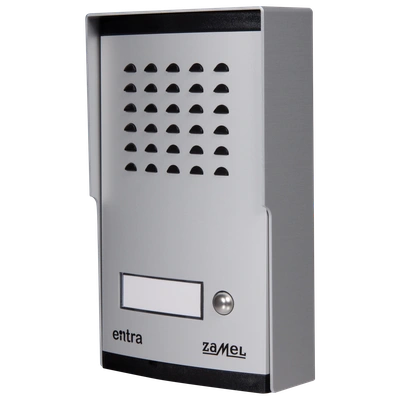 ZESTAW DOMOFONOWY 1 RODZINNY P/T DWUŻYŁOWY  TYP: ESK-1/A