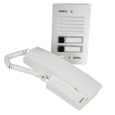 ZESTAW DOMOFONOWY 2 RODZINNY P/T  TYP: MK-2/A