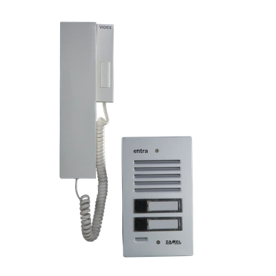 ZESTAW DOMOFONOWY 2 RODZINNY P/T  TYP: MK-2/A