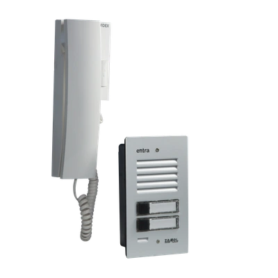 ZESTAW DOMOFONOWY 2 RODZINNY P/T  TYP: MK-2/A