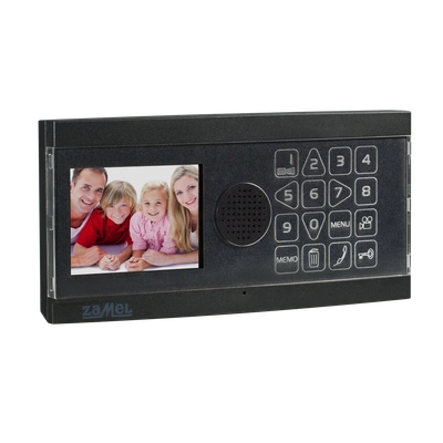 *WIDEOMONITOR 3,5' Z PAMIĘCIĄ SYSTEM DX5100 ANTRACYT, OBRAZ KOLOROWY TYP: MR-319/A