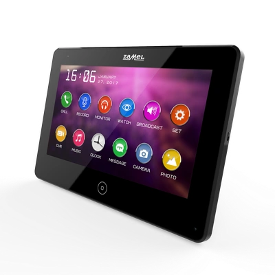 7 CALOWY WIDEOMONITOR Z DOTYKOWYM EKRANEM CZARNY TYP: VP-809B