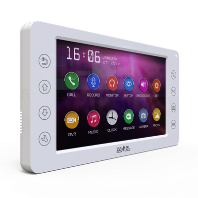 7 CALOWY WIDEOMONITOR Z DOTYKOWYMI PRZYCISKAMI BIAŁY TYP: VP-829W