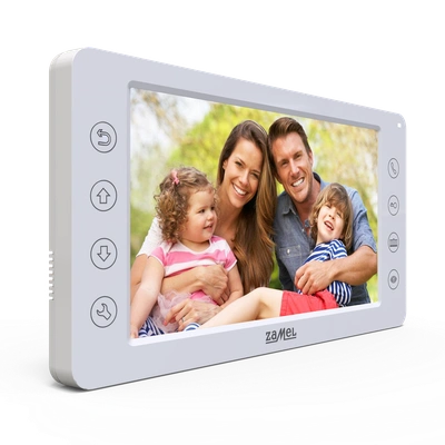 7 CALOWY WIDEOMONITOR Z DOTYKOWYMI PRZYCISKAMI BIAŁY TYP: VP-819W