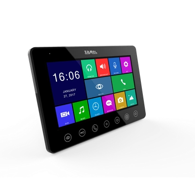 7 CALOWY WIDEOMONITOR Z DOTYKOWYMI PRZYCISKAMI CZARNY TYP: VP-808B