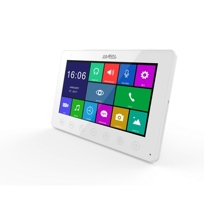 7 CALOWY WIDEOMONITOR Z DOTYKOWYMI PRZYCISKAMI BIAŁY TYP: VP-808W