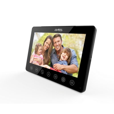 7 CALOWY WIDEOMONITOR Z DOTYKOWYMI PRZYCISKAMI CZARNY TYP: VP-807B