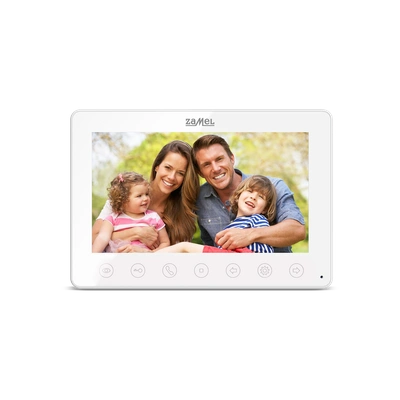 7 CALOWY WIDEOMONITOR Z DOTYKOWYMI PRZYCISKAMI BIAŁY TYP: VP-807W