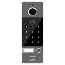 JEDNORODZINNY ZEWNĘTRZNY PANEL WIDEO Z SZYFRATOREM I CZYTNIKIEM KART SZARY TYP: VO-812IDSP