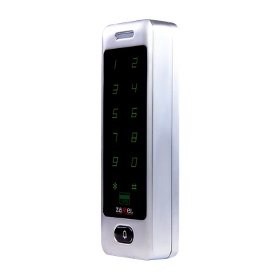 PANEL KONTROLI DOSTĘPU DOTYKOWE PRZYCISKI CZYTNIK RFID DZWONEK SREBRNY TYP: TD-101IDS