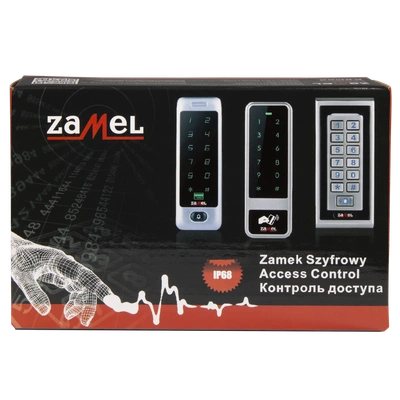 PANEL KONTROLI DOSTĘPU DOTYKOWE PRZYCISKI CZYTNIK RFID DZWONEK SREBRNY TYP: TD-101IDS