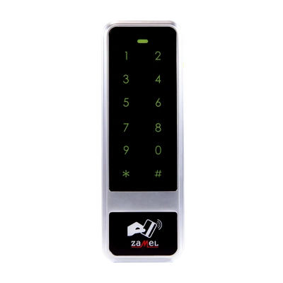 PANEL KONTROLI DOSTĘPU DOTYKOWE PRZYCISKI CZYTNIK RFID SREBRNY TYP: TD-102IDSC