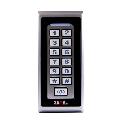 PANEL KONTROLI DOSTĘPU MECHANICZNE PRZYCISKI CZYTNIK RFID DZWONEK SREBRNY TYP: TD-202IDSC