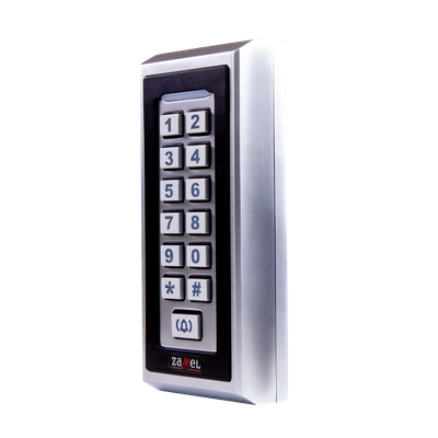 PANEL KONTROLI DOSTĘPU MECHANICZNE PRZYCISKI CZYTNIK RFID DZWONEK SREBRNY TYP: TD-202IDSC