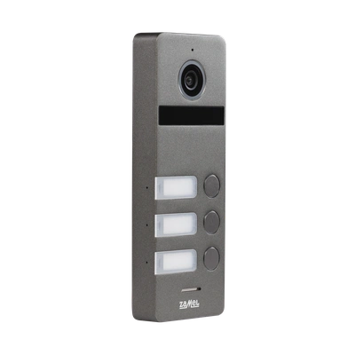 TRZYRODZINNY ZEWNĘTRZNY PANEL WIDEO SZARY TYP: VO-803S