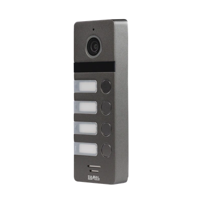 CZTERORODZINNY ZEWNĘTRZNY PANEL WIDEO SZARY TYP: VO-804S