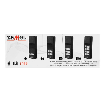 JEDNORODZINNY PANEL BRAMOWY AUDIO DO SYSTEMU ENTRA 100  TYP: AS-101B