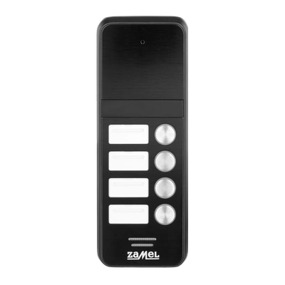 CZTERORODZINNY PANEL BRAMOWY AUDIO DO SYSTEMU ENTRA 100  TYP: AS-104B