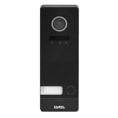 JEDNORODZINNY ZEWNĘTRZNY DWUŻYŁOWY PANEL WIDEO HD/ CZARNY - SERIA 200  TYP: VO-201BHD