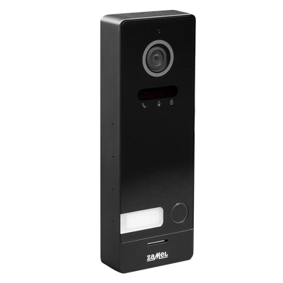 JEDNORODZINNY ZEWNĘTRZNY DWUŻYŁOWY PANEL WIDEO HD/ CZARNY - SERIA 200  TYP: VO-201BHD