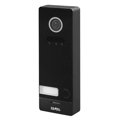 JEDNORODZINNY ZEWNĘTRZNY DWUŻYŁOWY PANEL WIDEO HD/ CZARNY - SERIA 200  TYP: VO-201BHD