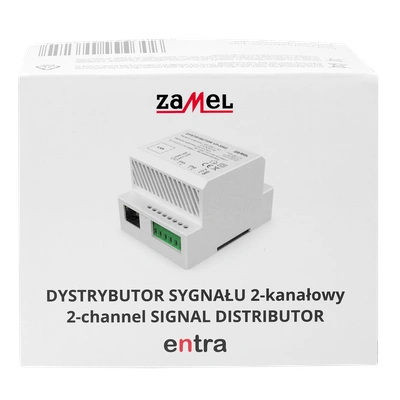 DYSTRYBUTOR 2 KANAŁOWY DO SYSTEMU DOMOFONOWEGO - SERIA 200  TYP: VP-SW2