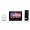 JEDNORODZINNY DWUŻYŁOWY ZESTAW WIDEO DOMOFONOWY / CZARNY - SERIA 200  TYP: VP-209SB-B