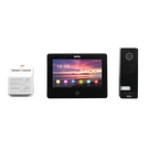 JEDNORODZINNY DWUŻYŁOWY ZESTAW WIDEO DOMOFONOWY Z CZYTNIKIEM RFID / CZARNY - SERIA 200  TYP: VP-209ICSB-B