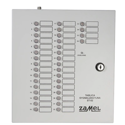 TABLICA SYGNALIZACYJNA DLA 36 NADAJNIKÓW  TYP: ST-02