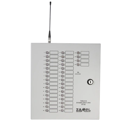 TABLICA SYGNALIZACYJNA DLA 36 NADAJNIKÓW  TYP: ST-02