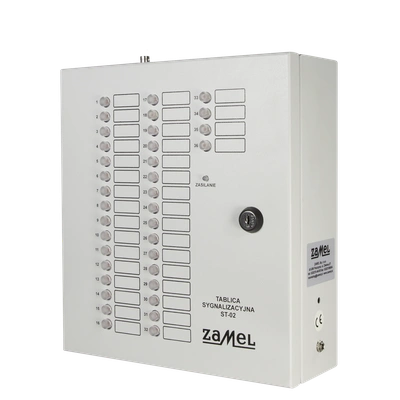TABLICA SYGNALIZACYJNA DLA 36 NADAJNIKÓW  TYP: ST-02