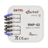RADIOWY NADAJNIK DOPUSZKOWY 4-KANAŁOWY  TYP: RNP-02