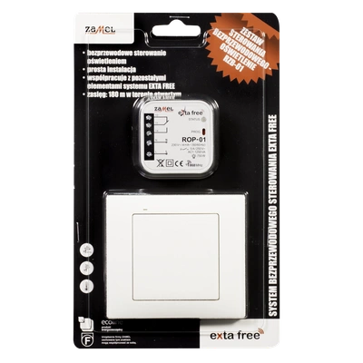 ZESTAW STEROWANIA BEZPRZEWODOWEGO (RNK02+ROP01)  TYP: RZB-01