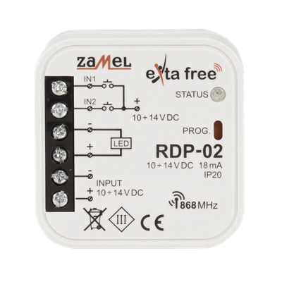 Sterownik LED jednokolorowy  TYP: RDP-02