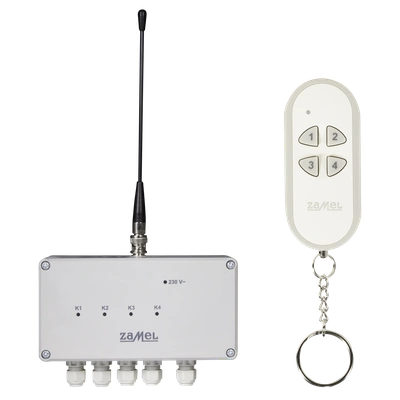 RADIOWY WYŁĄCZNIK SIECIOWY CZTEROKANAŁOWY 230V TYP: RWS-311C/Z