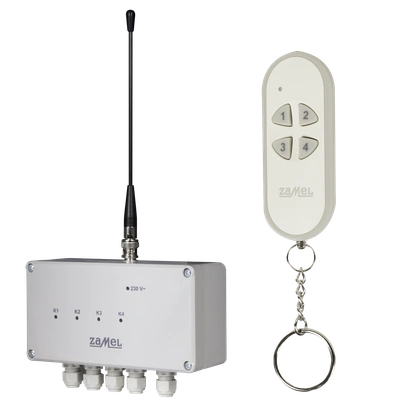 RADIOWY WYŁĄCZNIK SIECIOWY CZTEROKANAŁOWY 230V TYP: RWS-311C/Z