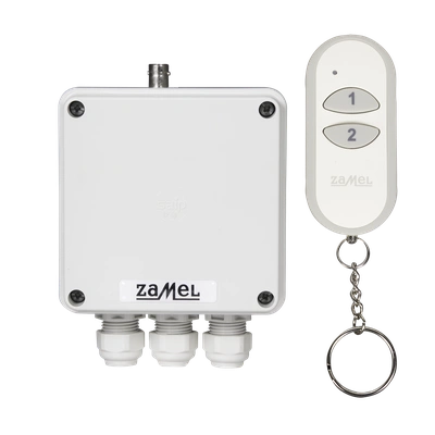 RADIOWY WYŁĄCZNIK SIECIOWY DWUKANAŁOWY 230V TYP: RWS-311D/Z