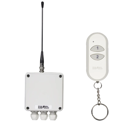 RADIOWY WYŁĄCZNIK SIECIOWY DWUKANAŁOWY 230V TYP: RWS-311D/Z