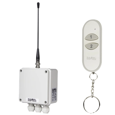 RADIOWY WYŁĄCZNIK SIECIOWY DWUKANAŁOWY 230V TYP: RWS-311D/Z