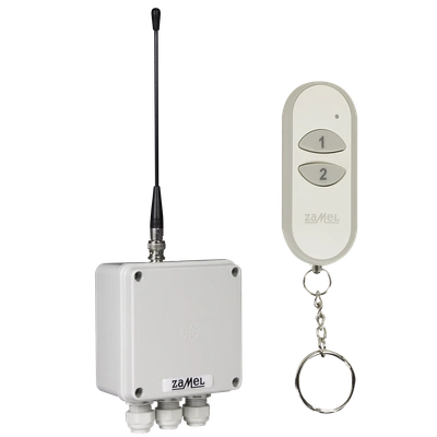 RADIOWY WYŁĄCZNIK SIECIOWY DWUKANAŁOWY 230V TYP: RWS-311D/Z