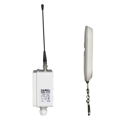 RADIOWY WYŁĄCZNIK SIECIOWY DWUKANAŁOWY 230V TYP: RWS-311D/Z