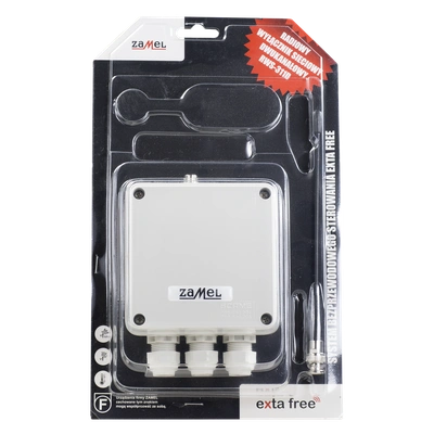 RADIOWY WYŁĄCZNIK SIECIOWY BEZ PILOTA DWUKANAŁOWY 230V TYP: RWS-311D