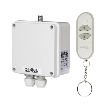 RADIOWY WYŁĄCZNIK SIECIOWY JEDNOKANAŁOWY 230V TYP: RWS-311J/Z